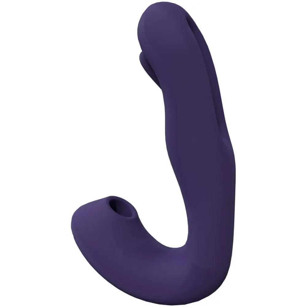 VIVE Yuna -  -  USB Rechargeable Flapping Vibrator with Air Pulsation Shots Toys Discreet Intimate Essentials.