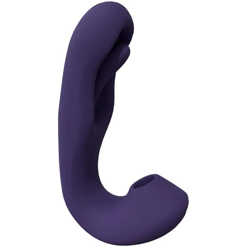 VIVE Yuna -  -  USB Rechargeable Flapping Vibrator with Air Pulsation Shots Toys Discreet Intimate Essentials.