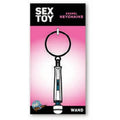 Wand Keychain Wood Rocket Discreet Intimate Essentials.