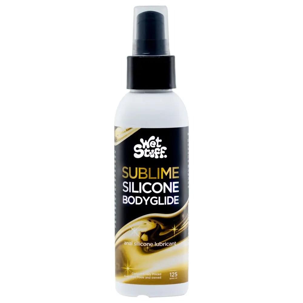Wet Stuff Sublime - 125g Pump Top - Anal Silicone Lubricant - 125 gram Pump Bottle Wet Stuff Discreet Intimate Essentials.