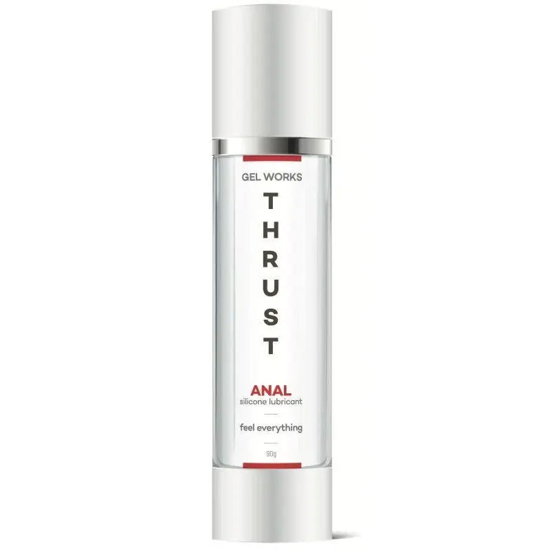 Shop affordable quality Wet Stuff Thrust - Anal Silicone Lubricant - 90 gram Airless Bottle - Discreet Intimate Essentials - LUBES-LOCAL - Wet Stuff