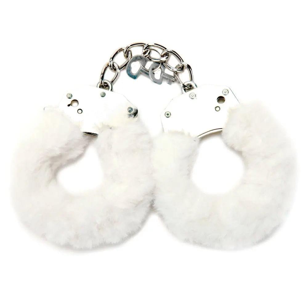 WhipSmart Classic Furry Cuffs -  -  Furry Restraints with Bonus Eye Mask WhipSmart Discreet Intimate Essentials.