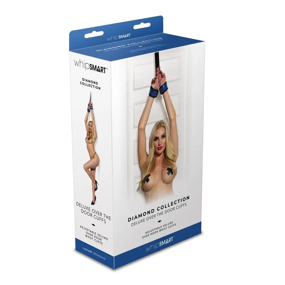 WhipSmart Diamond Deluxe Over The Door Cuffs -  -  Restraints WhipSmart Discreet Intimate Essentials.