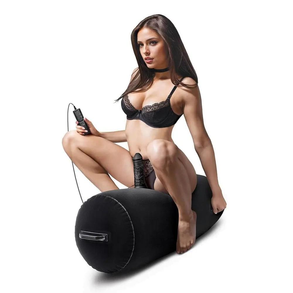 Whipsmart Inflatable Bangin Bolster -  Inflatable Cushion with 6'' Vibrating Dong WhipSmart Discreet Intimate Essentials.