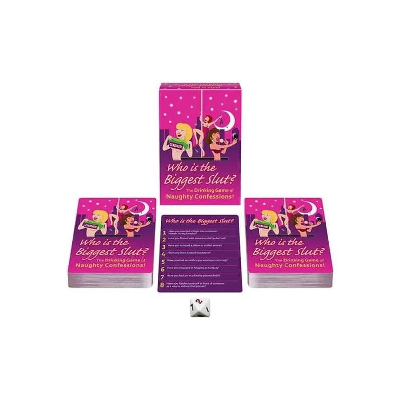 Who Is The Biggest Slut Card Game Kheper Games Discreet Intimate Essentials.