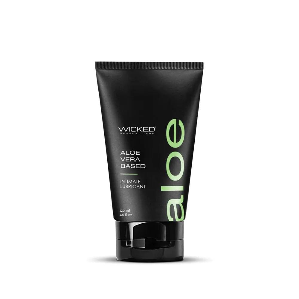 Wicked ALOE - Aloe Vera Based Lubricant - 120 ml Tube Wicked Discreet Intimate Essentials.
