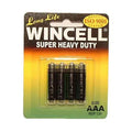 Shop affordable quality Wincell AAA Super Heavy Duty Batteries - Super Heavy Duty Batteries - AAA 4 Pack - Discreet Intimate Essentials - BATTERIES - Wincell/Winmax