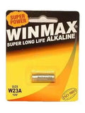 Winmax W23a Alkaline Battery - Alkaline Battery - W23A 1 Pack Wincell/Winmax Discreet Intimate Essentials.