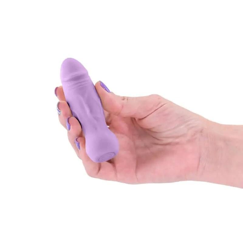 X & O's Peck - Lavender 9.9 cm USB Rechargeable Bullet NS Novelties Discreet Intimate Essentials.