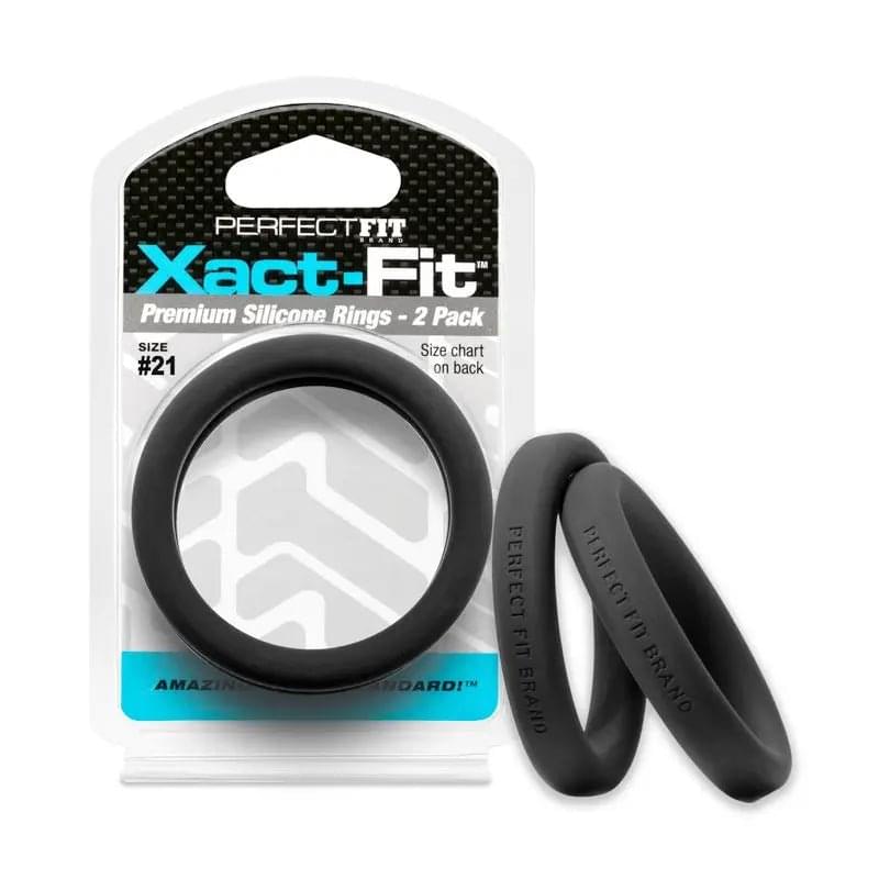 Xact-Fit #21 2.1in 2 Pk PerfectFit Discreet Intimate Essentials.