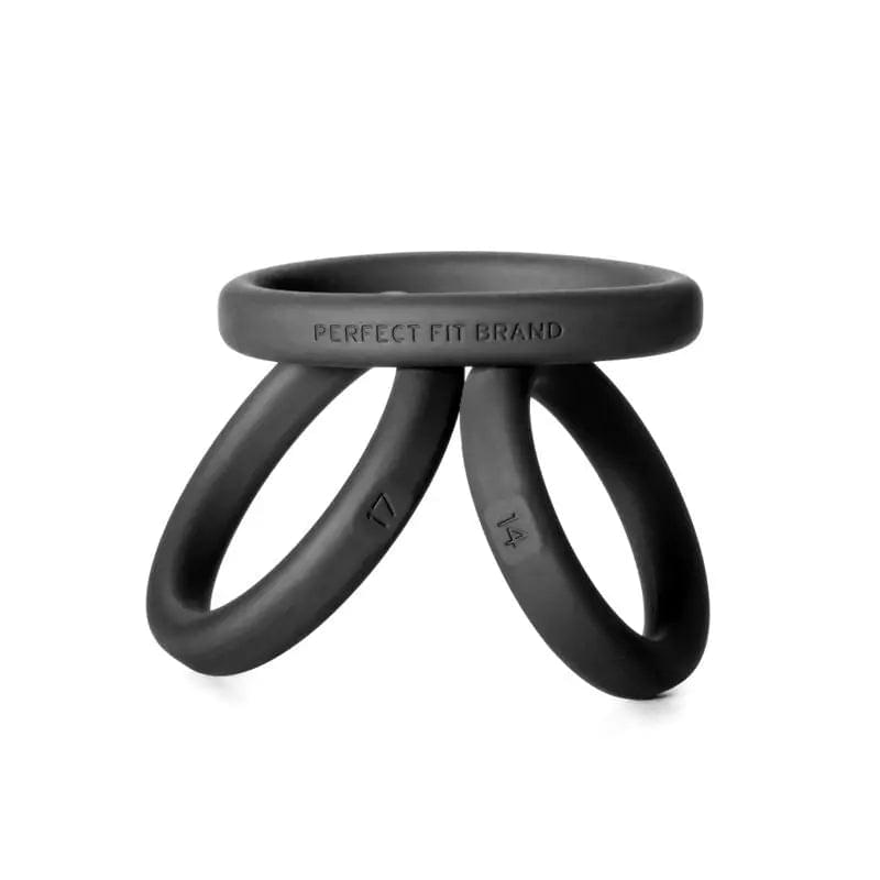 Xact-Fit Silicone Rings Mixed 3 Ring Kit PerfectFit Discreet Intimate Essentials.