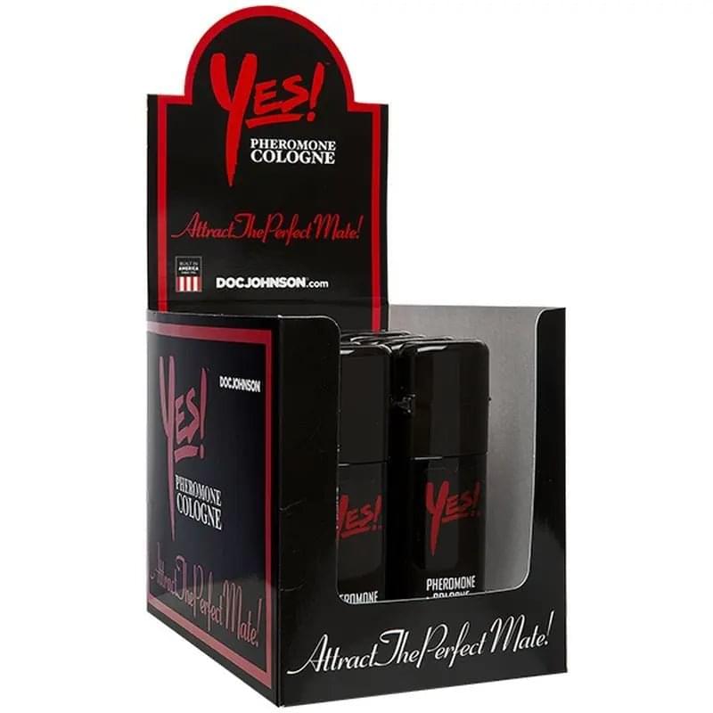 Yes Pheromone Cologne 29.5ml Doc Johnson Discreet Intimate Essentials.