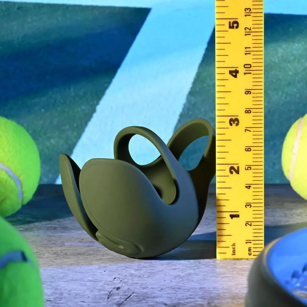 Zero Tolerance NUTTY BUDDY - Olive  USB Rechargeable Vibrating Cock & Balls Ring Zero Tolerance Discreet Intimate Essentials.