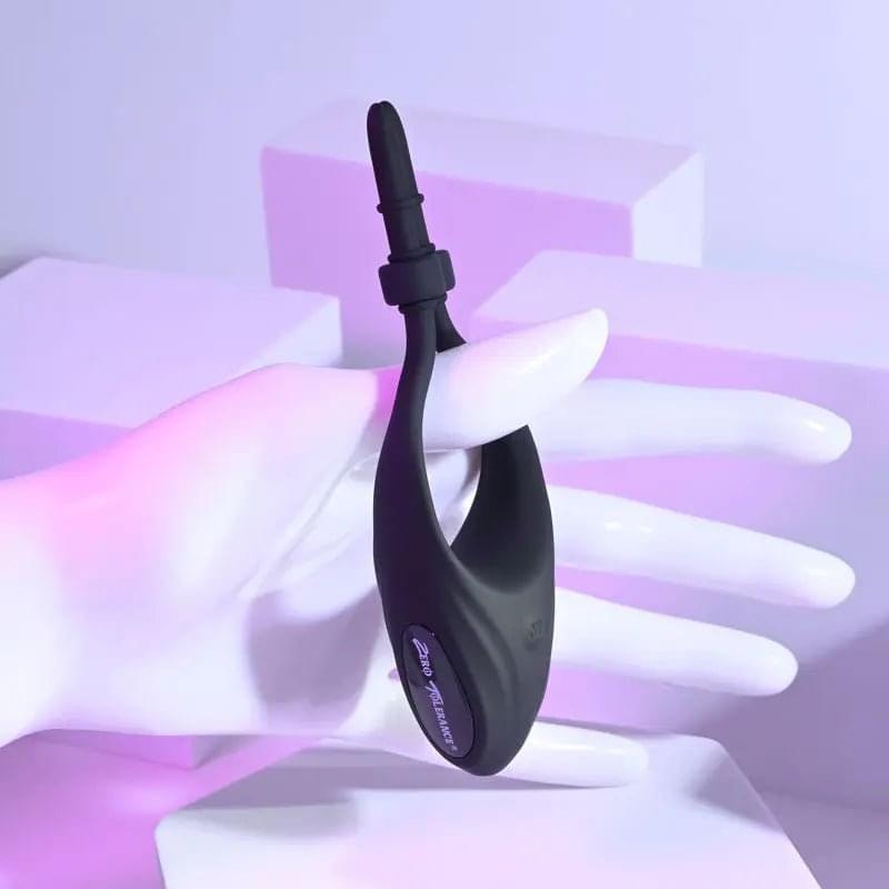 Zero Tolerance PERFECT FIT -  USB Rechargeable Vibrating Lasso Cock Ring Zero Tolerance Discreet Intimate Essentials.