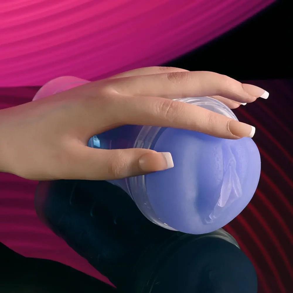 Zero Tolerance POP ON THE GLOW - Glow in Dark  Vagina Stroker Zero Tolerance Discreet Intimate Essentials.
