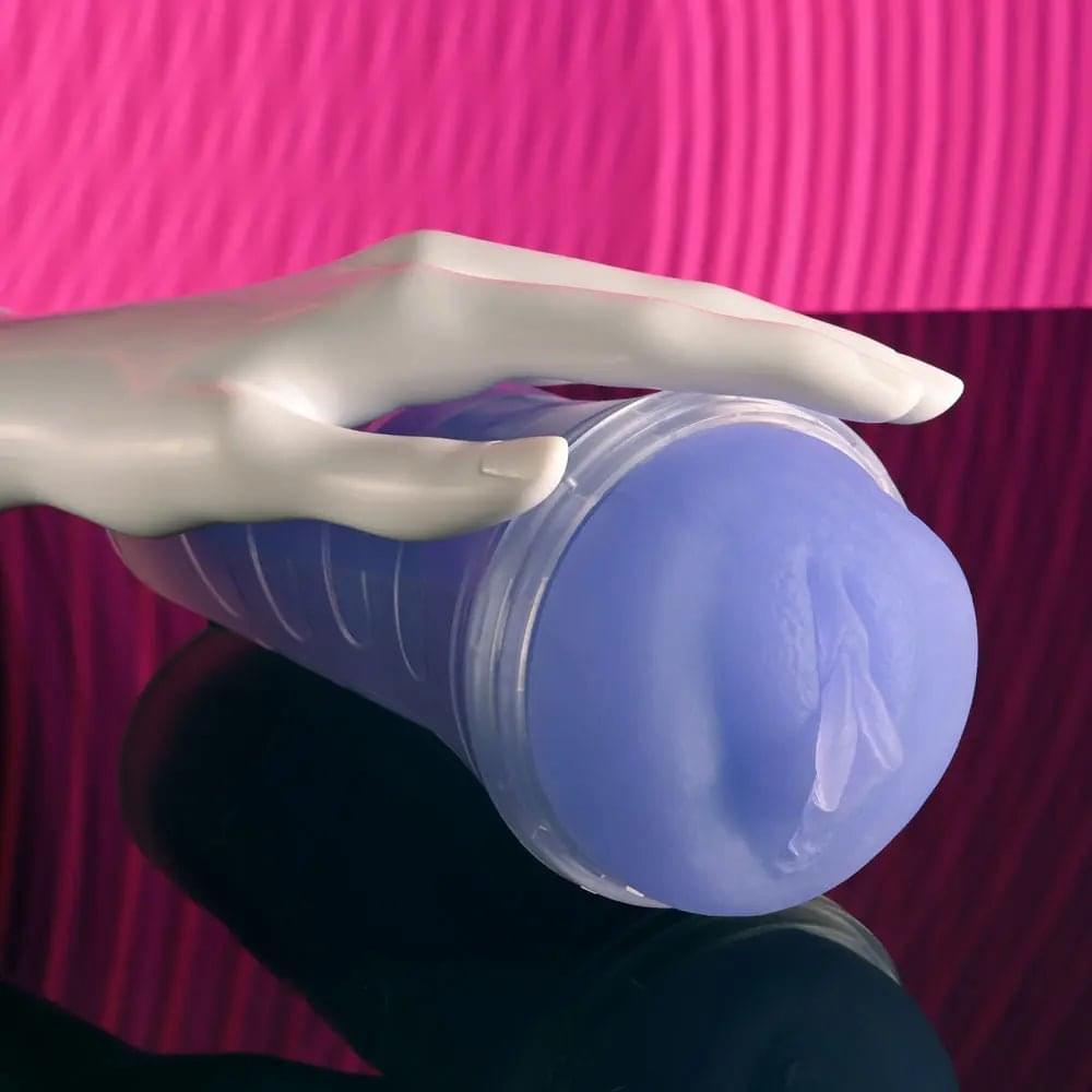 Zero Tolerance POP ON THE GLOW - Glow in Dark  Vagina Stroker Zero Tolerance Discreet Intimate Essentials.