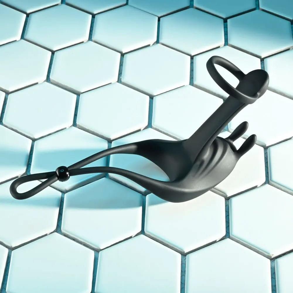Zero Tolerance SADDLE UP -  USB Rechargeable Vibrating Cock & Ball Rings Zero Tolerance Discreet Intimate Essentials.