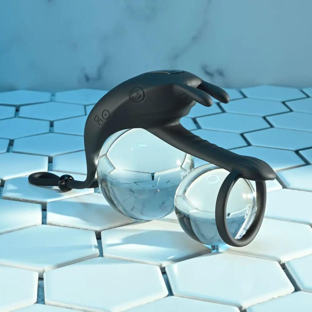 Zero Tolerance SADDLE UP -  USB Rechargeable Vibrating Cock & Ball Rings Zero Tolerance Discreet Intimate Essentials.