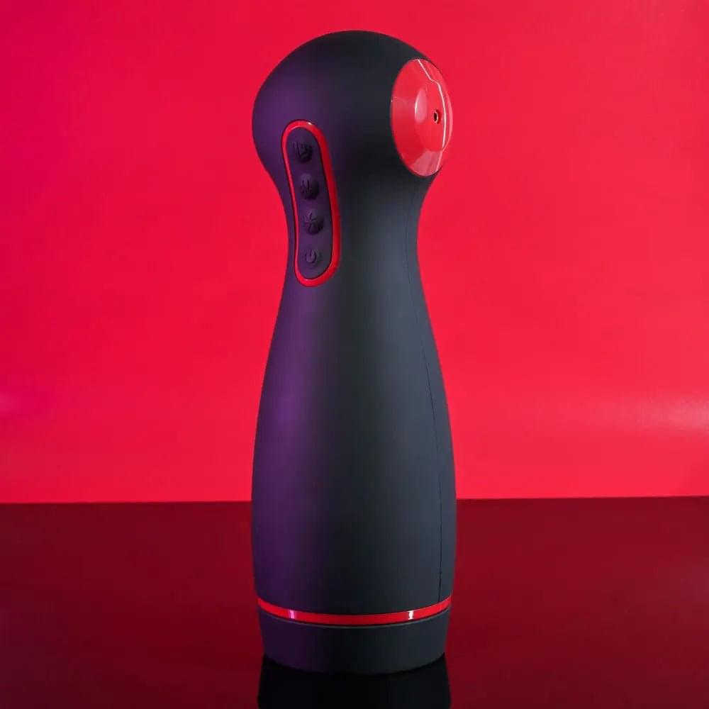 Zero Tolerance TIGHT SQUEEZE - USB Rechargeable Vibrating, Squeezing & Talking Stroker Zero Tolerance Discreet Intimate Essentials.