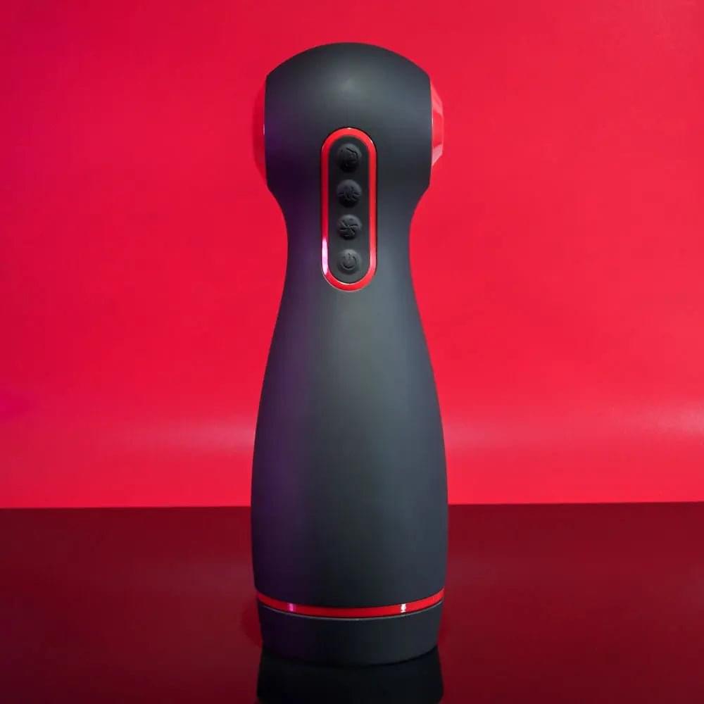 Zero Tolerance TIGHT SQUEEZE - USB Rechargeable Vibrating, Squeezing & Talking Stroker Zero Tolerance Discreet Intimate Essentials.