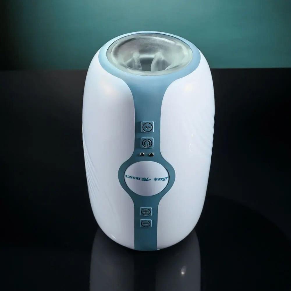 Zero Tolerance TOUCHDOWN -  15 cm USB Rechargeable Vibrating & Tightening Stroker Zero Tolerance Discreet Intimate Essentials.
