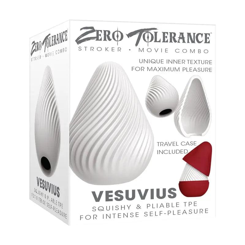 Zero Tolerance VESUVIUS -  Mini Stroker Egg Zero Tolerance Discreet Intimate Essentials.