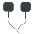 Zeus Deluxe Black Electro Pads 2 Pk Zeus Discreet Intimate Essentials.