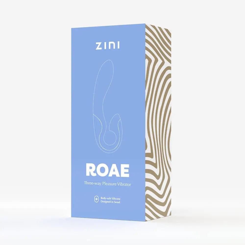 Zini Roae -  -  19.5 cm USB Rechargeable Vibrator Zini Discreet Intimate Essentials.