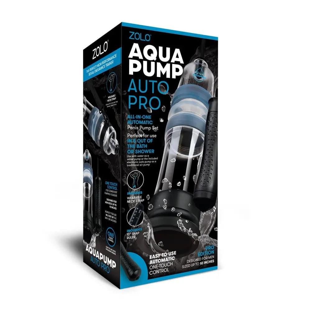 Zolo Aquapump Auto Pro -  Auto Water Penis Pump Zolo Discreet Intimate Essentials.