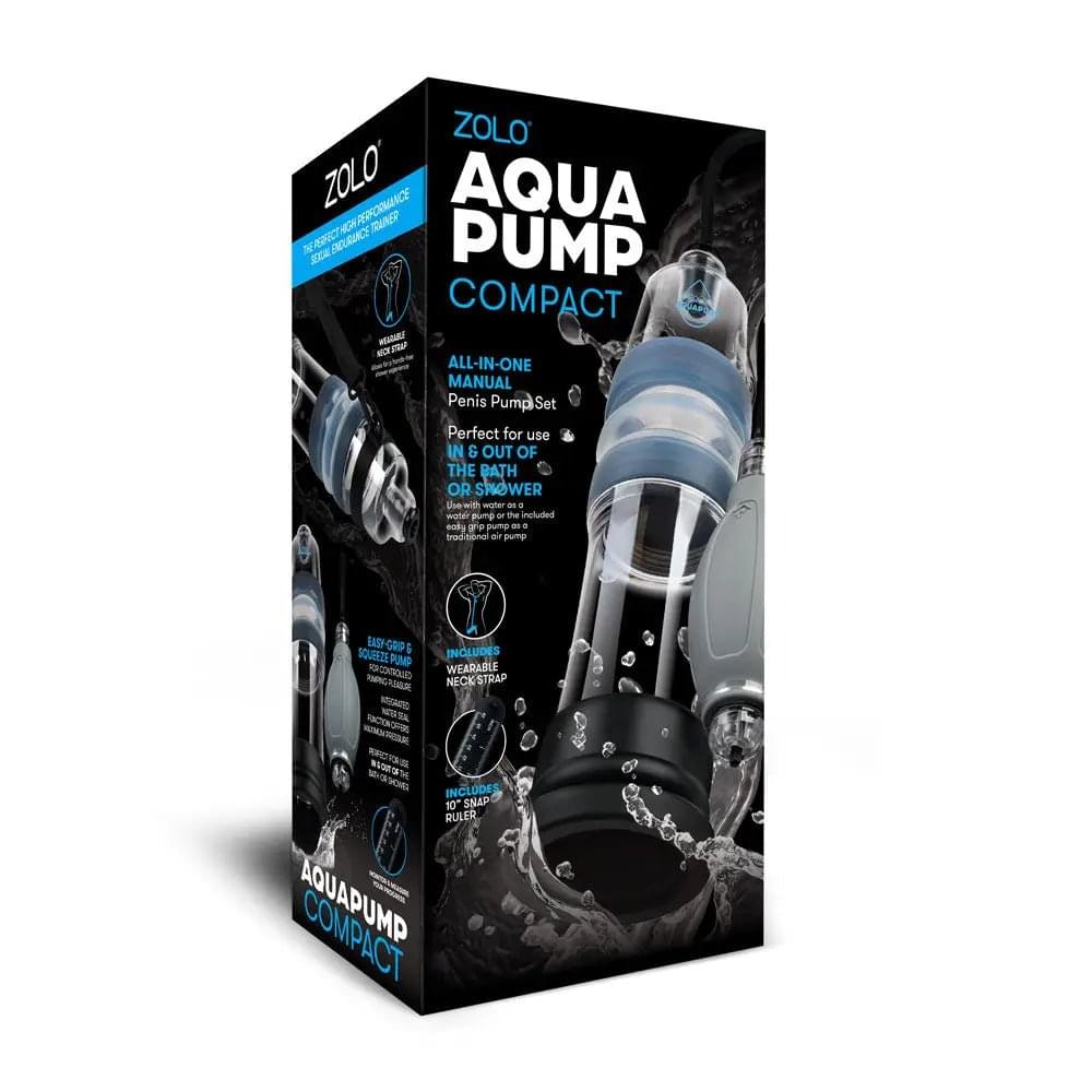 Zolo Aquapump Compact -  Water Penis Pump Zolo Discreet Intimate Essentials.