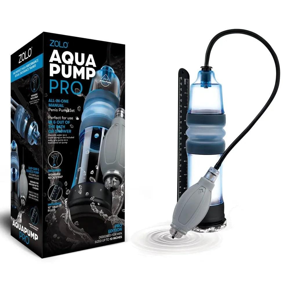 Zolo Aquapump Pro -  Water Penis Pump Zolo Discreet Intimate Essentials.