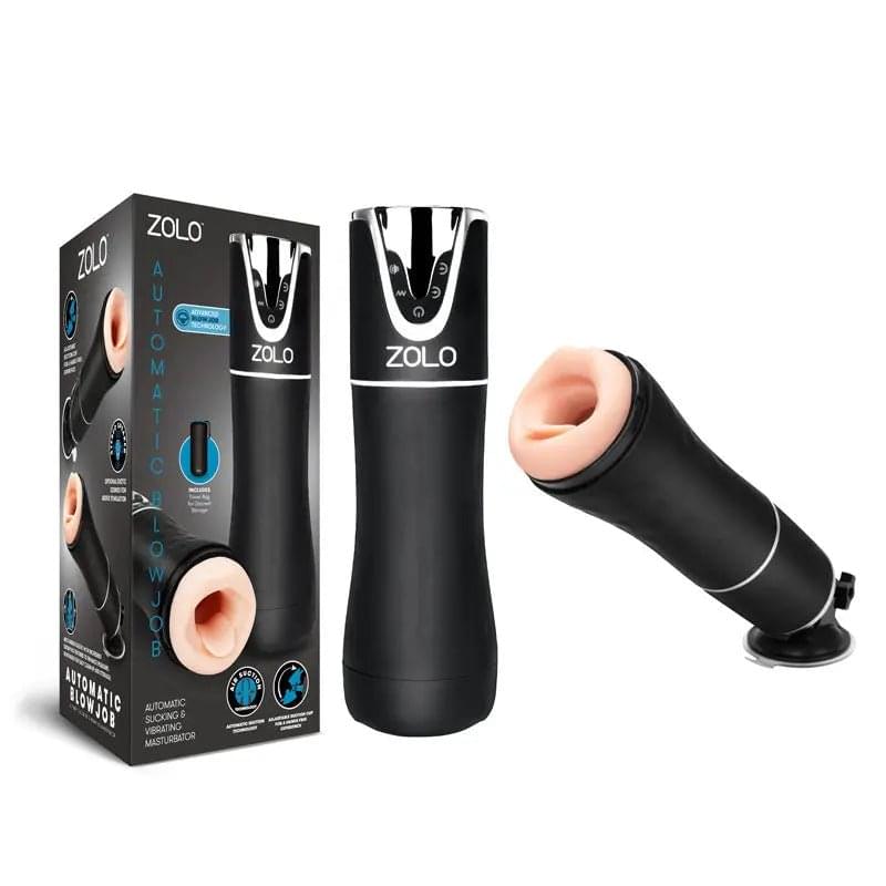 Zolo Automatic Blowjob - USB Rechargeable Auto Masturbator Zolo Discreet Intimate Essentials.