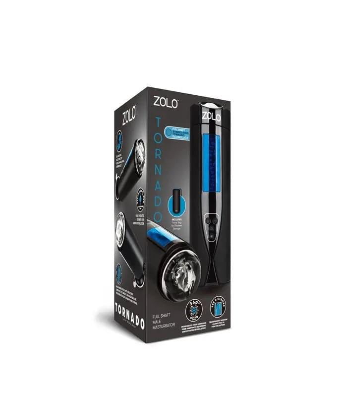 Zolo Tornado - USB Rechargeable Auto Masturbator Zolo Discreet Intimate Essentials.