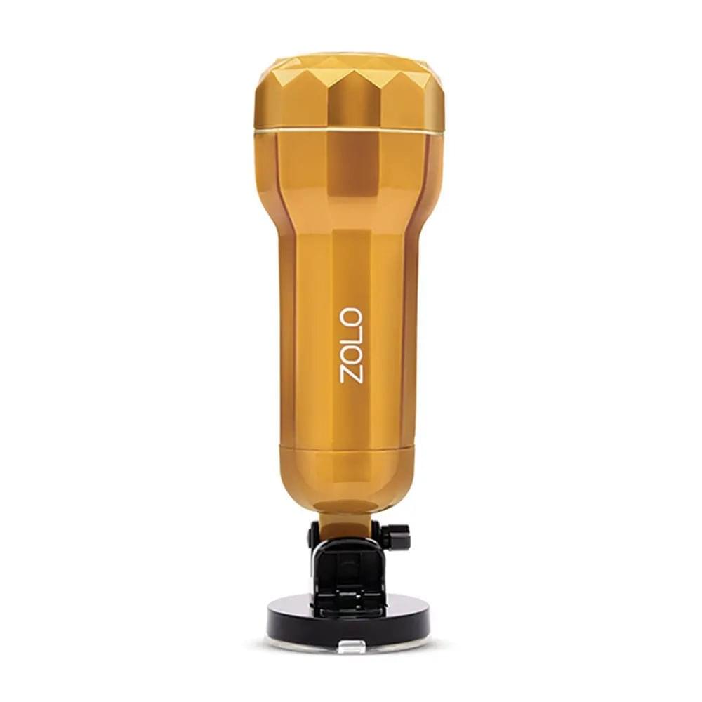 Zolo Vibrating Personal Trainer - USB Rechargeable Vibrating Vagina Stroker with Suction Mount Zolo Discreet Intimate Essentials.